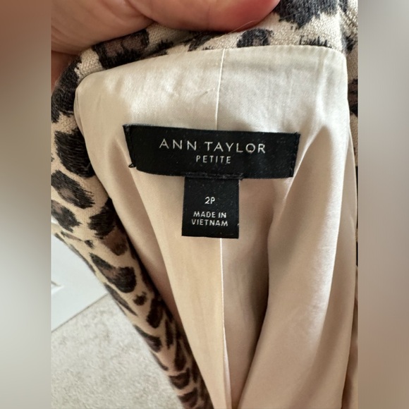 anne taylor jacket Blazer Coat 2 petite - Picture 4 of 4